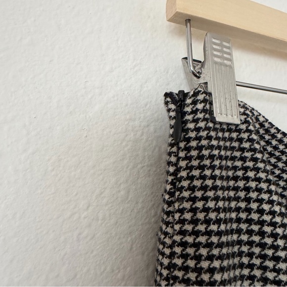 MaxMara Weekend Clueless Wool Blazer Jacket Skirt Set Size 8 Houndstooth Belted - Picture 8 of 16